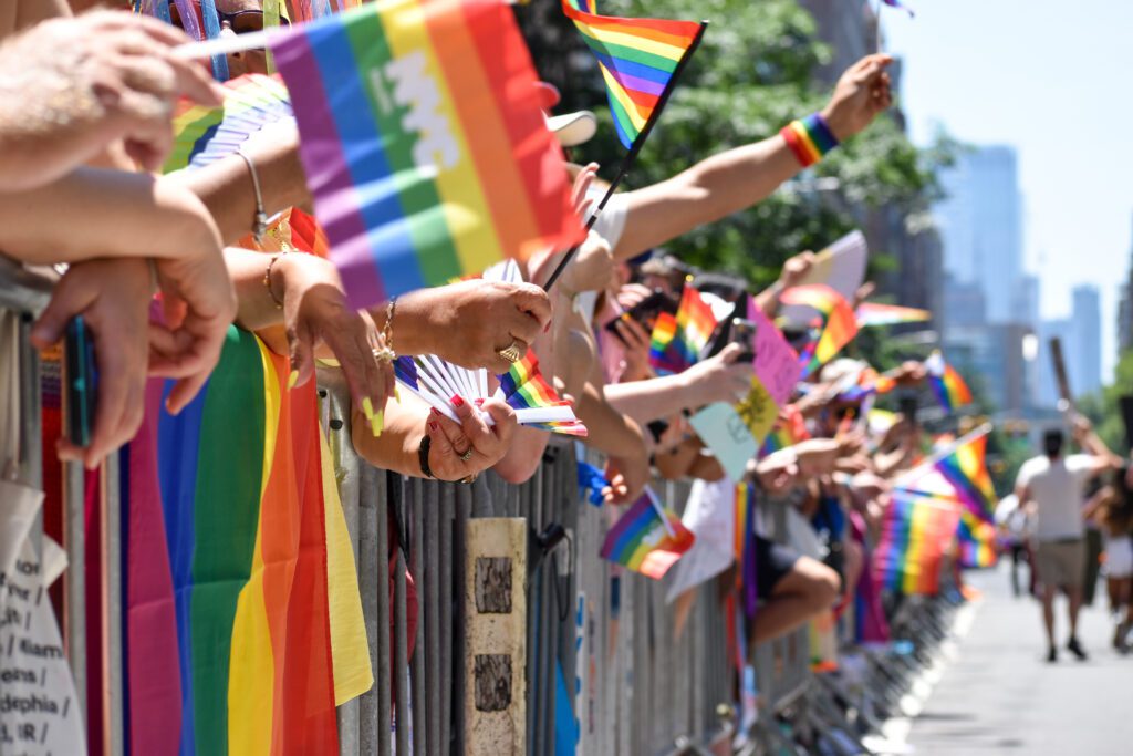 Pride Parade in New York City.